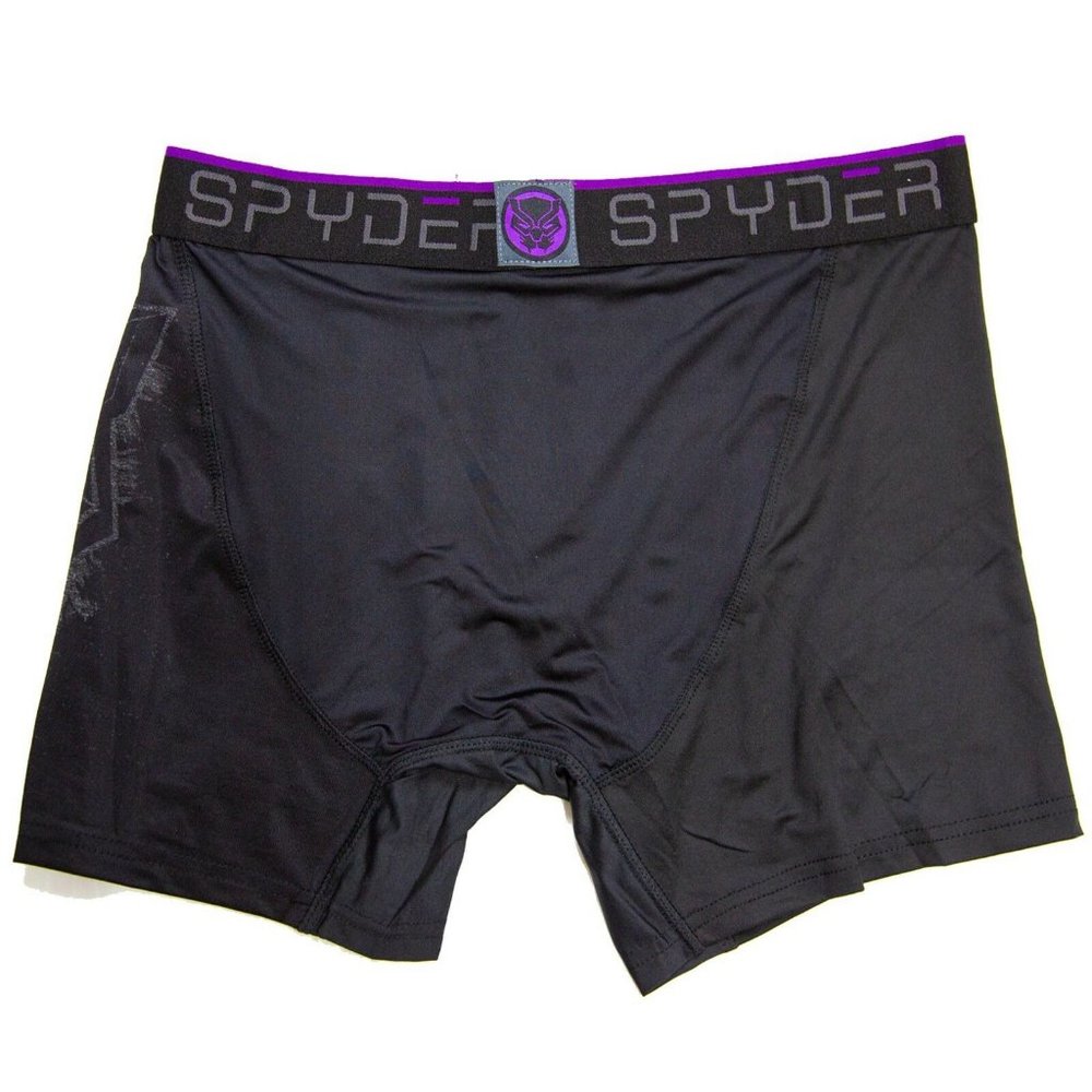 Black Panther Spyder Boxer Brief Underwear Marvel - Picture 4 of 13